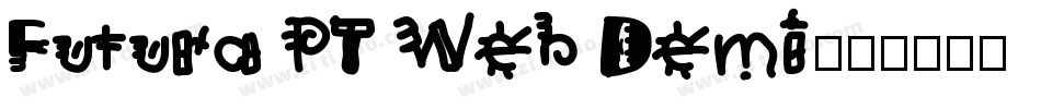 Futura PT Web Demi字体转换